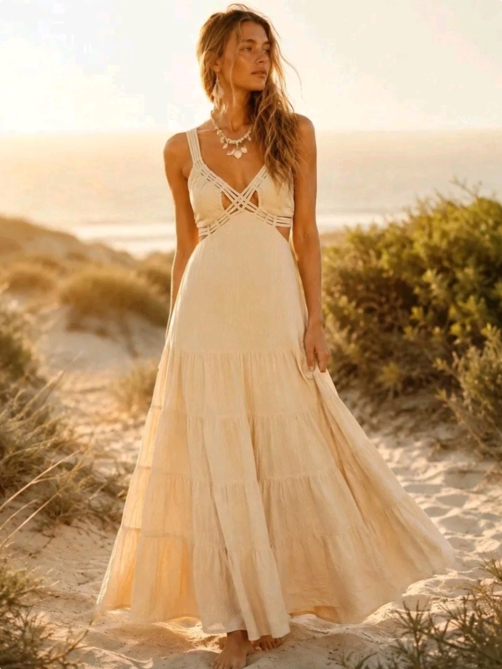 NWT! Free People Auralie Maxi Dress